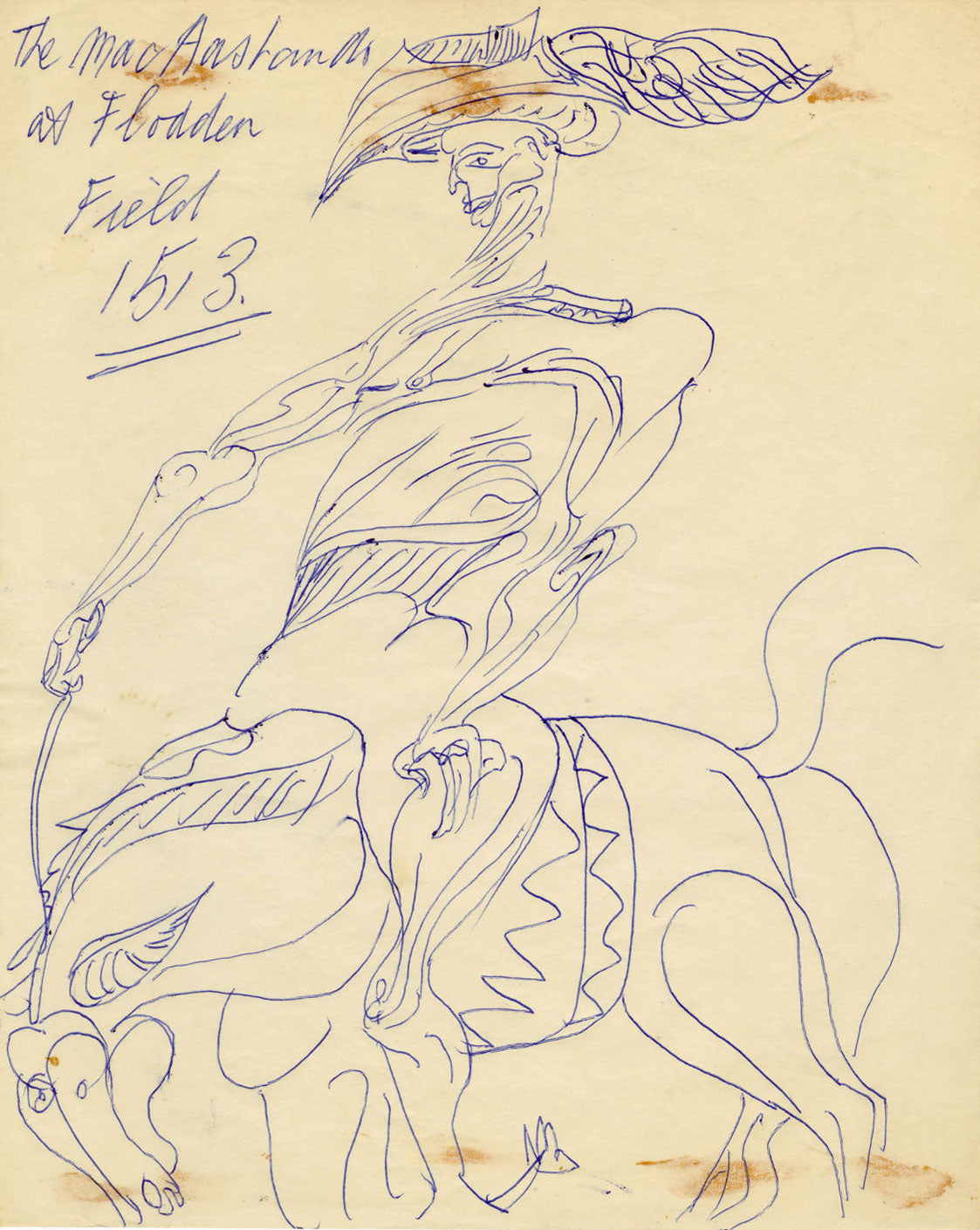 MacAusland at Flodden Field 1513