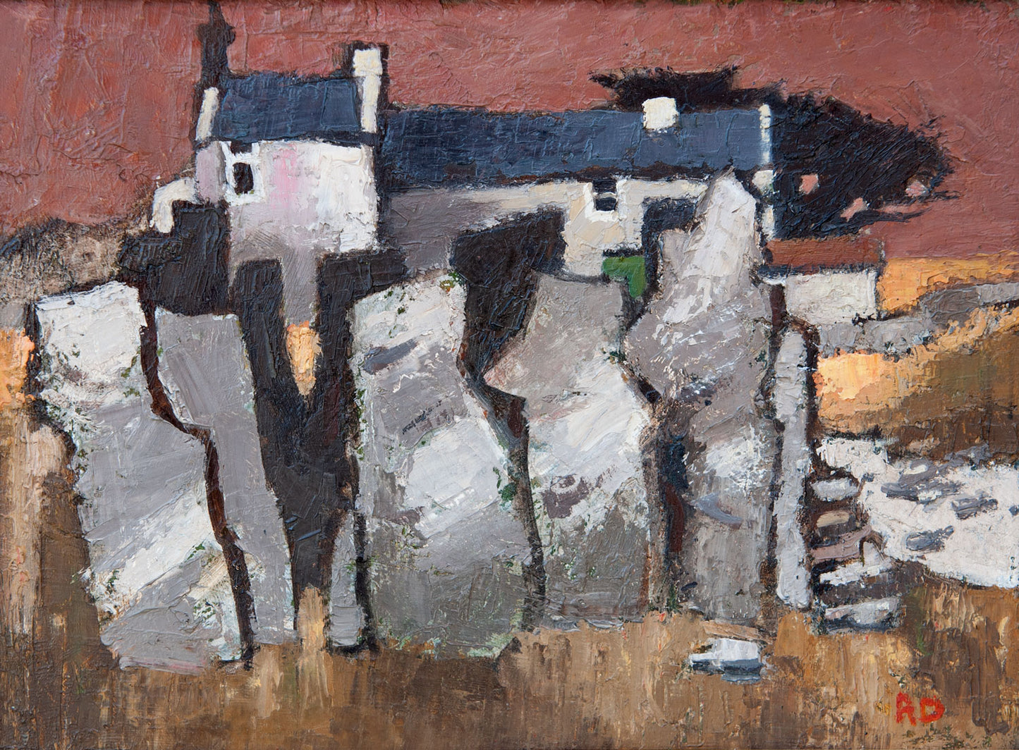 Standing Stones on Farm