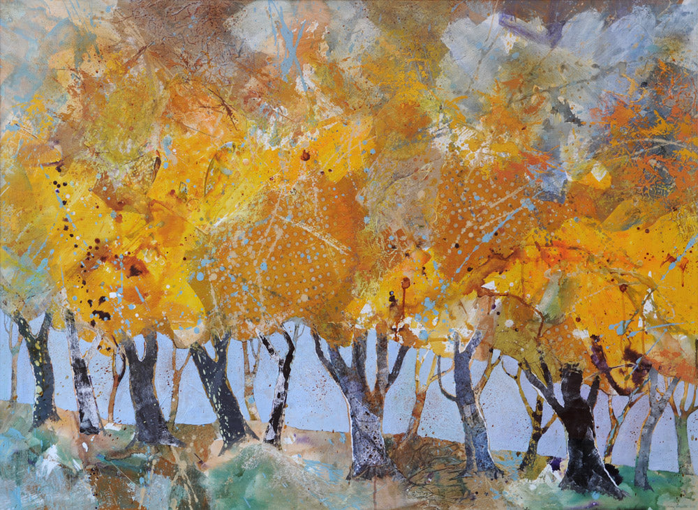 Row of Trees, Autumn