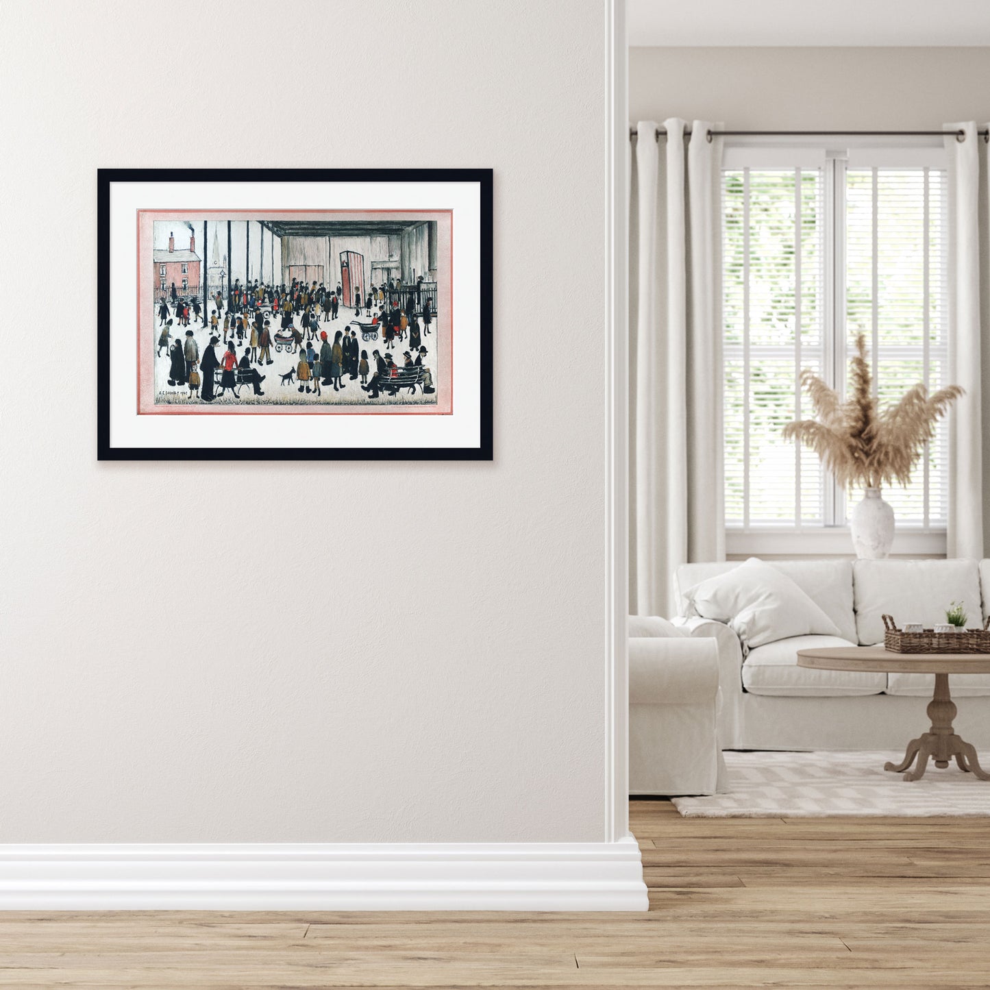 Flat Black Frame for School Prints
