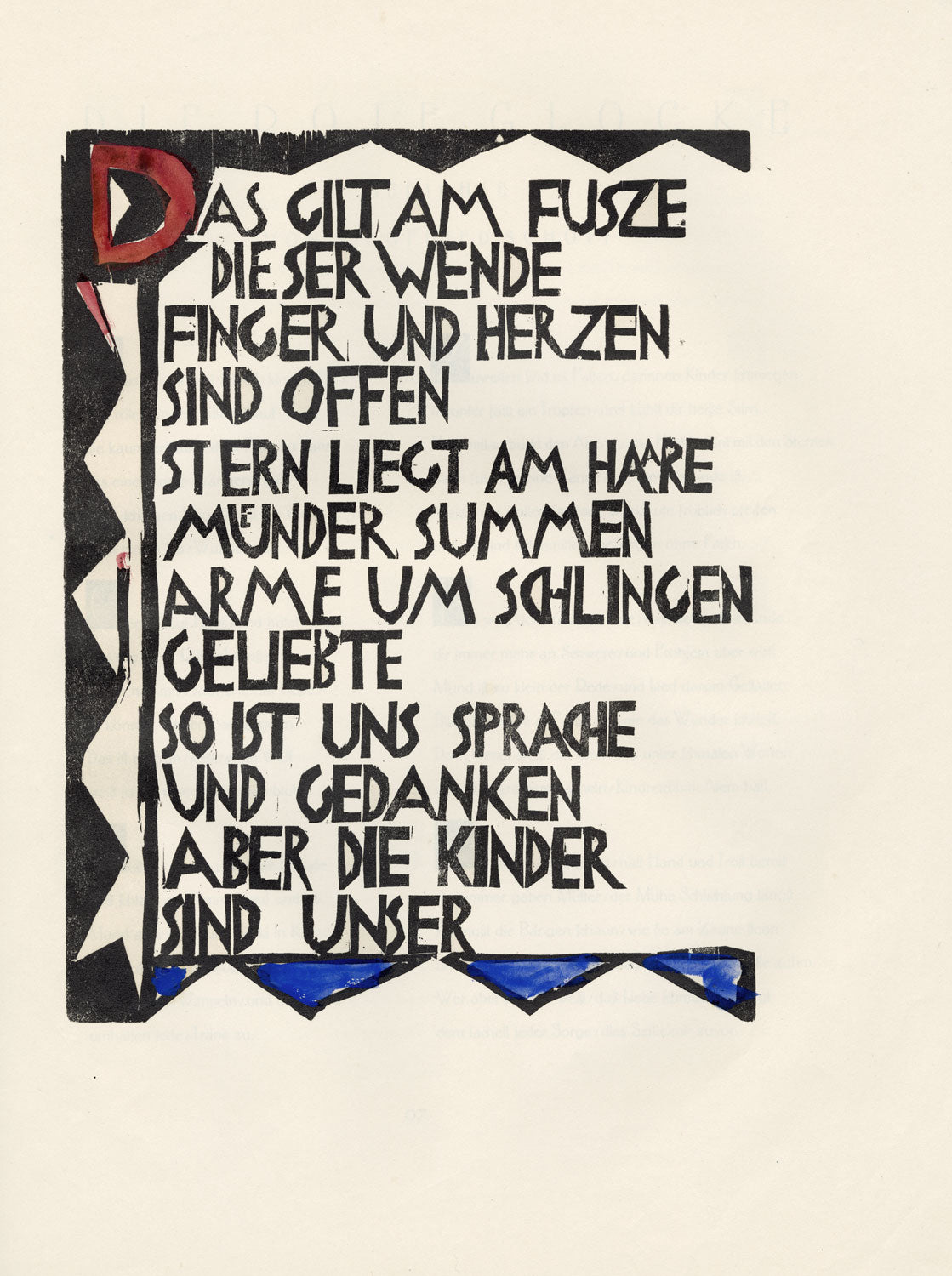 This Is What Counts at the Origin of this Turn (Das gilt am Fuße dieser Wende)