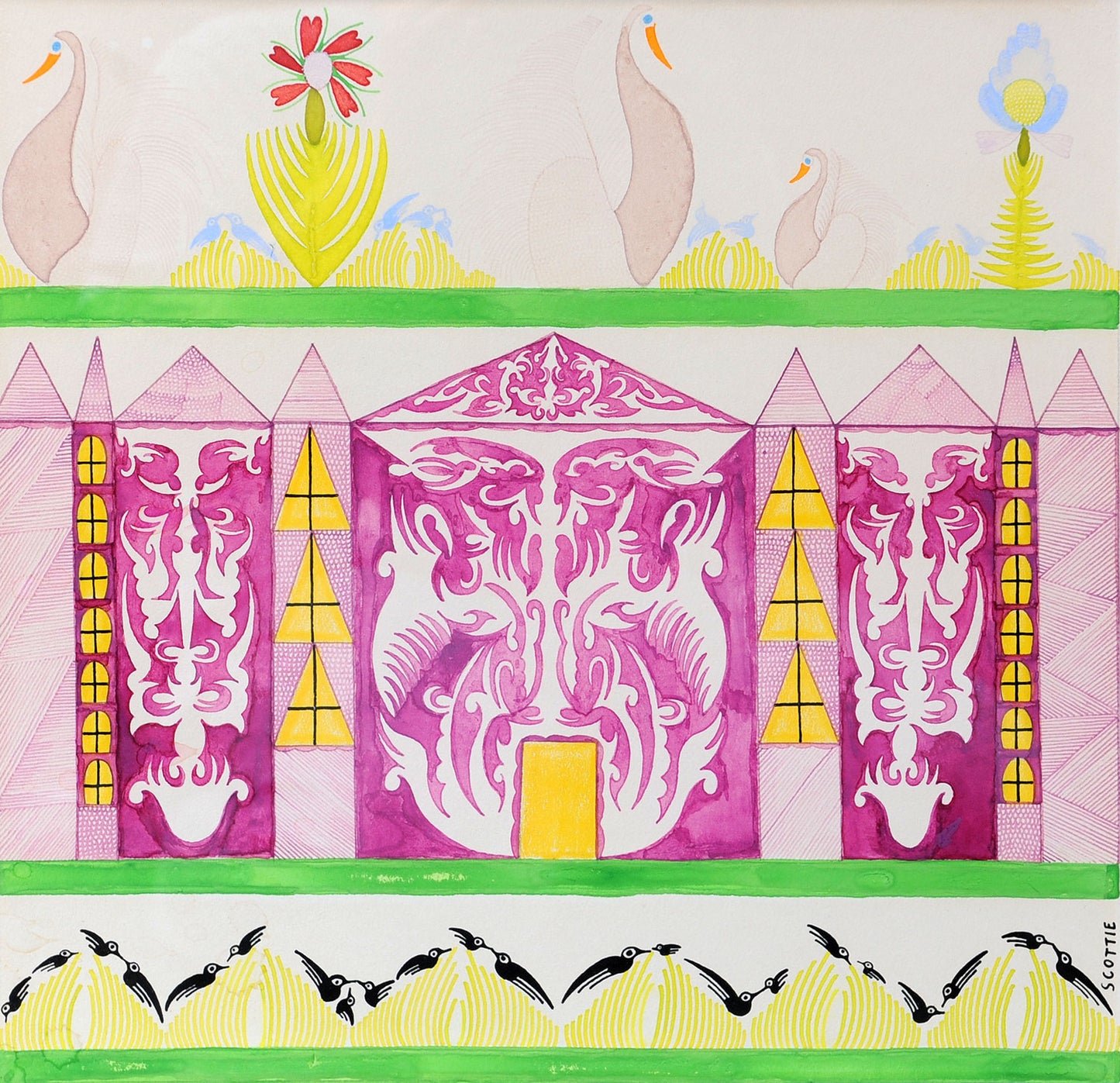 Architectural Design with Swans