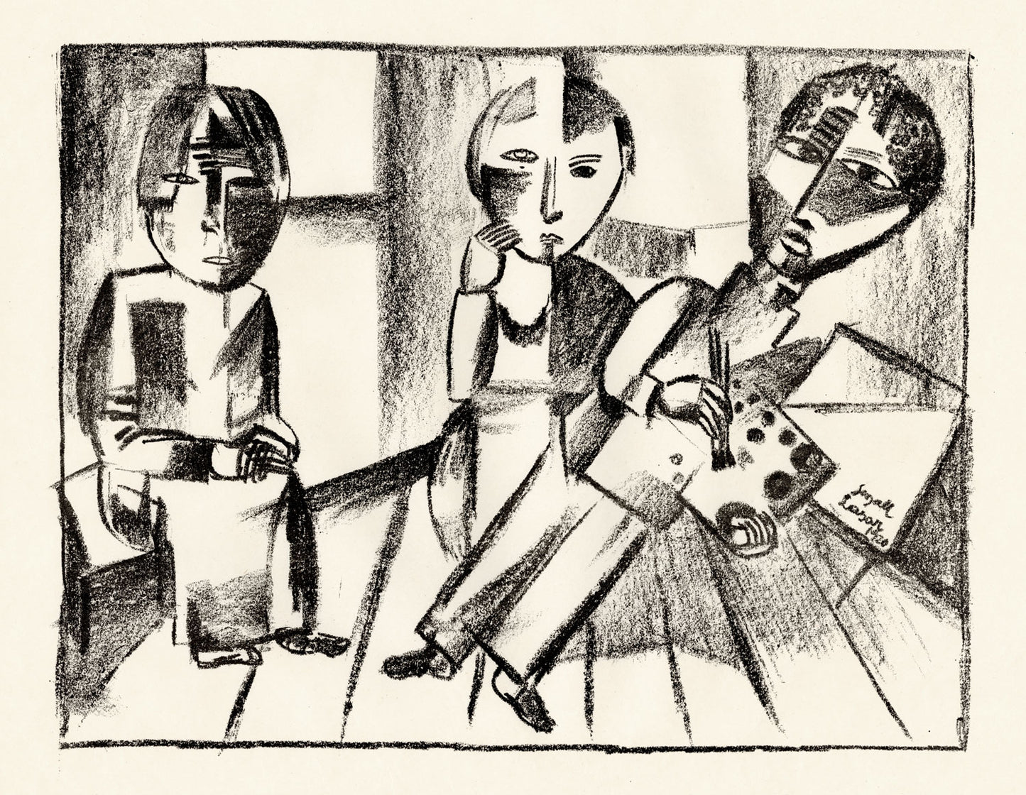 Im Atelier (In the Studio)