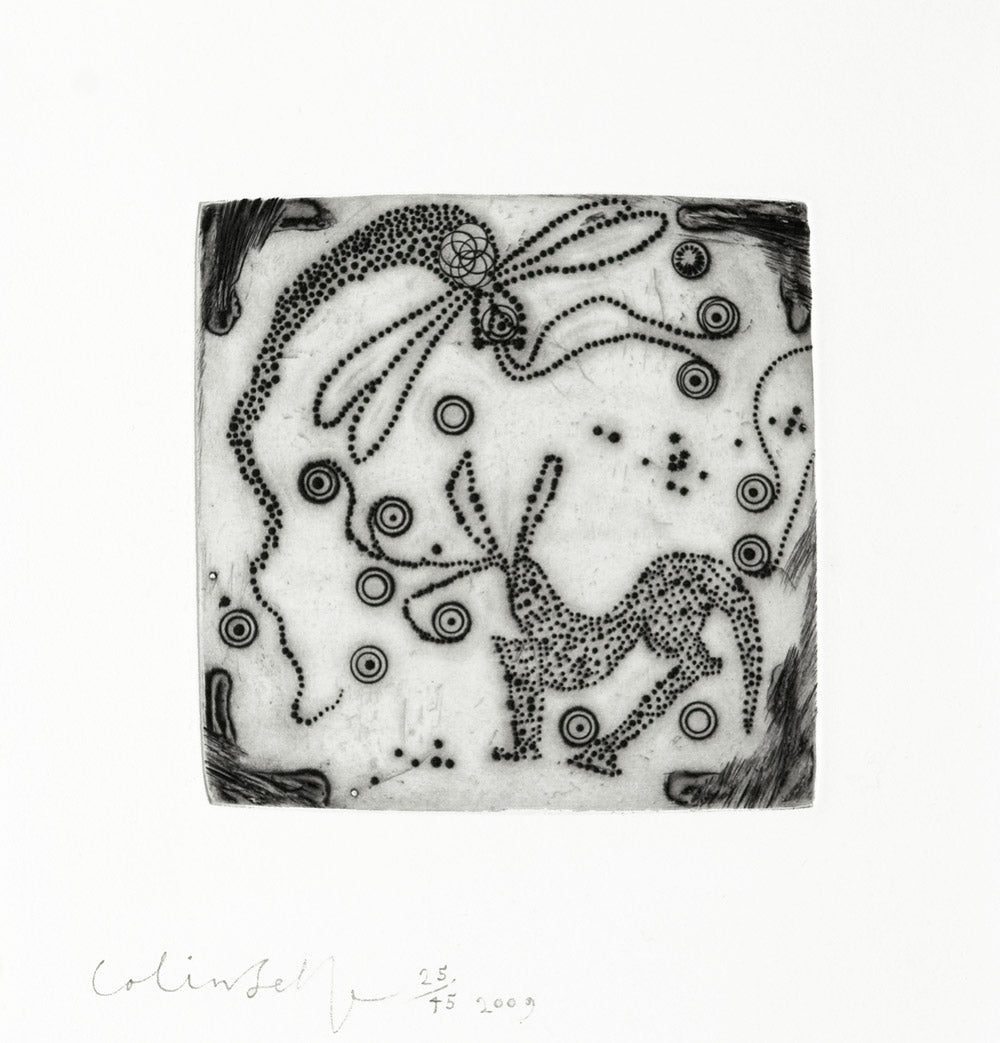 Mythical Creatures (based on an Etruscan breastplate decoration)