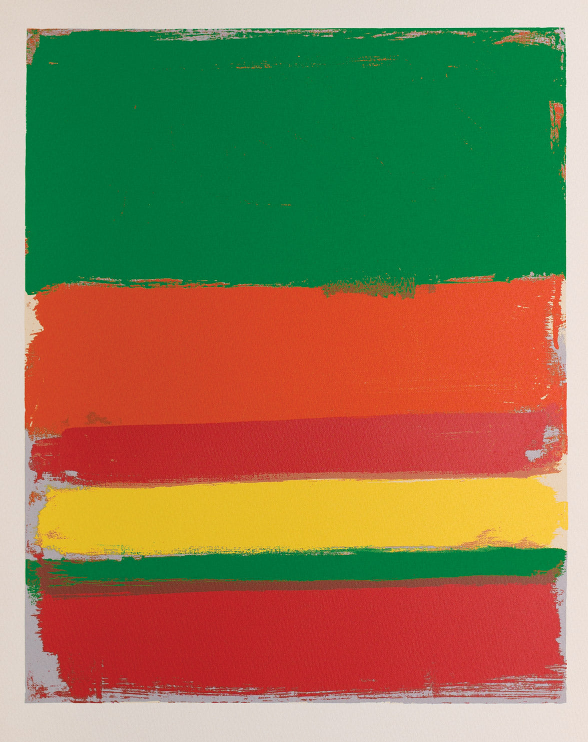 Small Horizon with Orange, Lime, Lemon and Cherry: June 1957