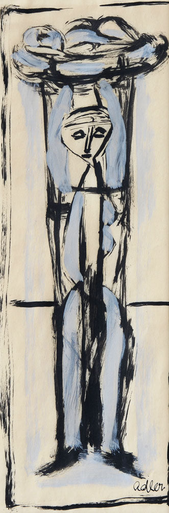 Blue Woman with Child