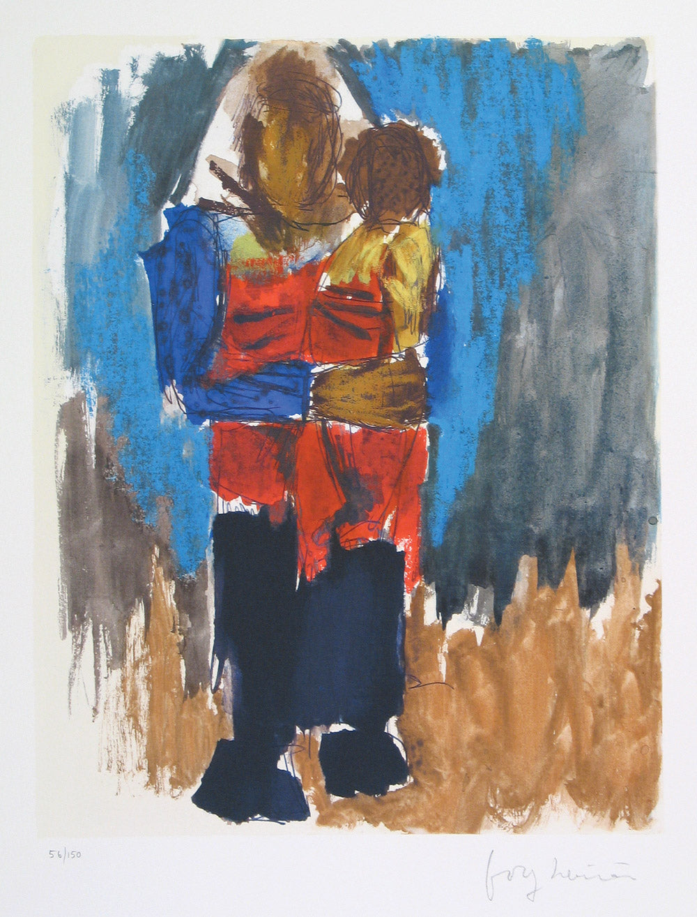 Standing Mother and Child