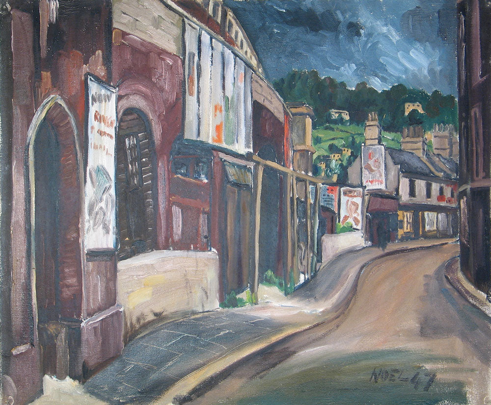 Street and Railway Embankment, Bath