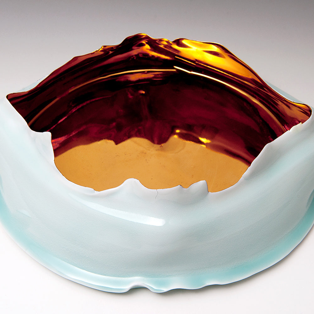 Medium Bowl With Gold