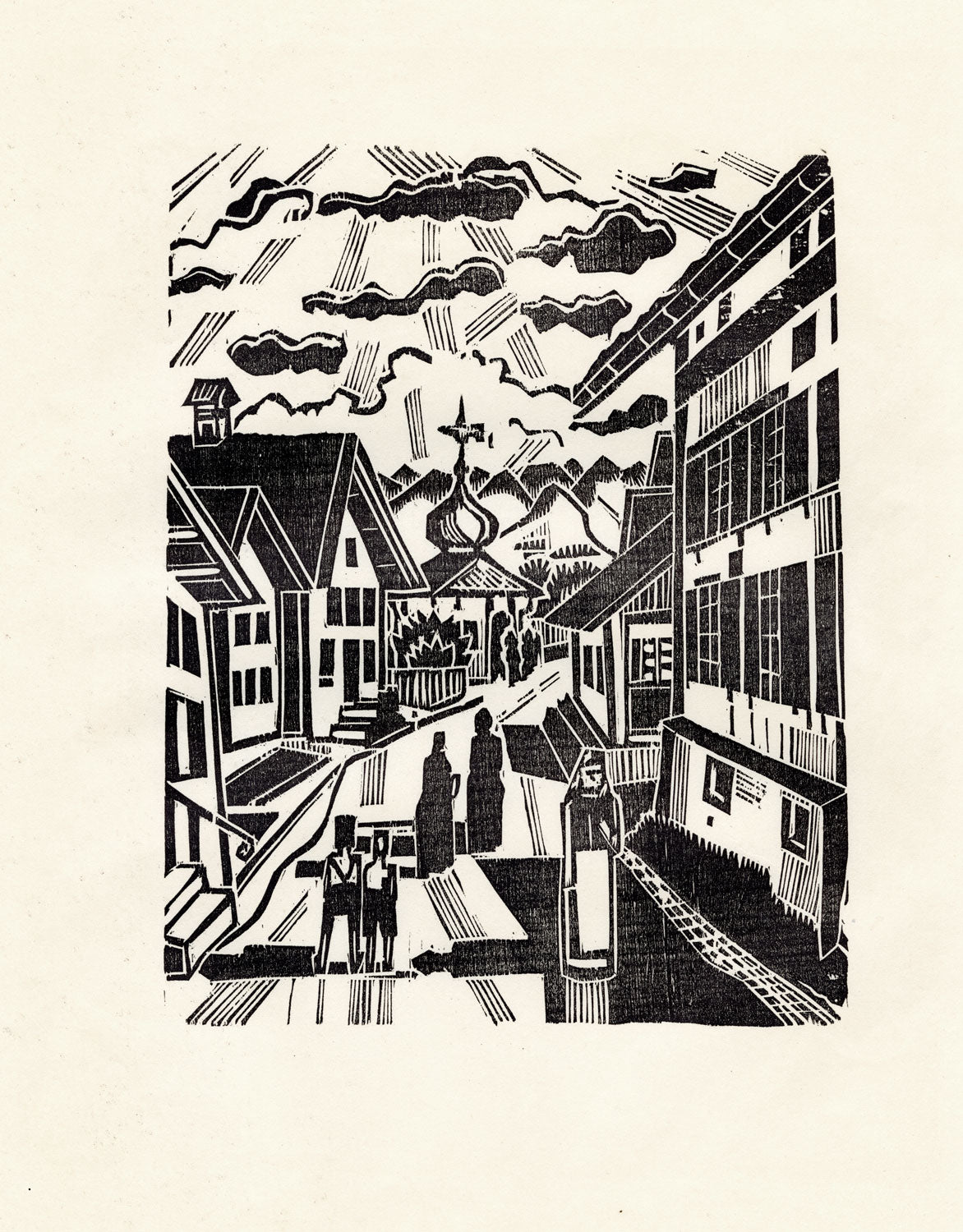 Dorf im Allgau (Village in Allgau)