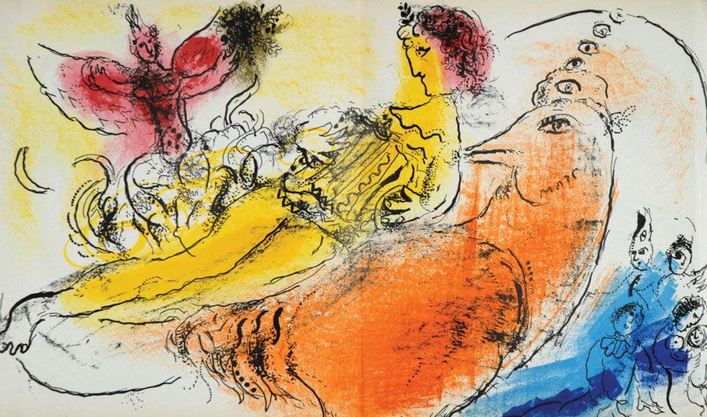Marc Chagall The Accordionist – Goldmark