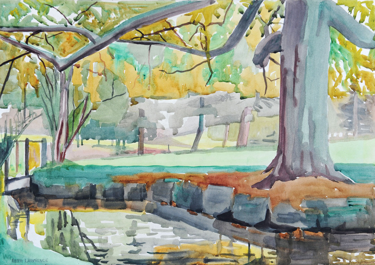 The Lake in the Park