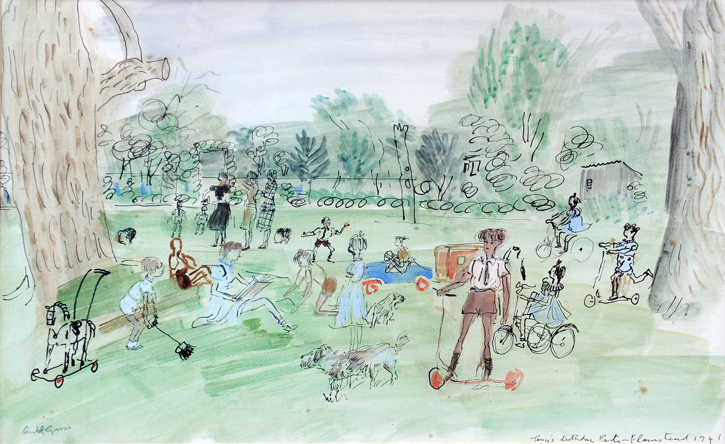 Terry's Birthday Party - Flamstead 1941