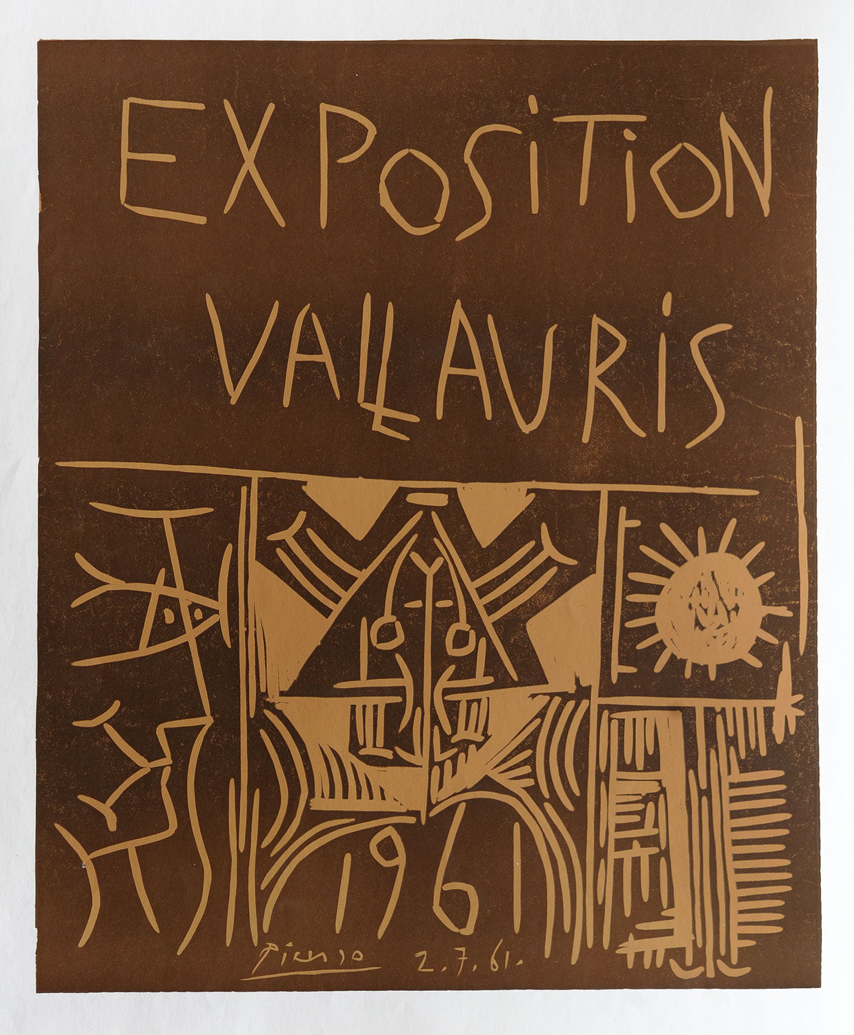 Pablo Picasso Exposition Vallauris 1961 – Goldmark