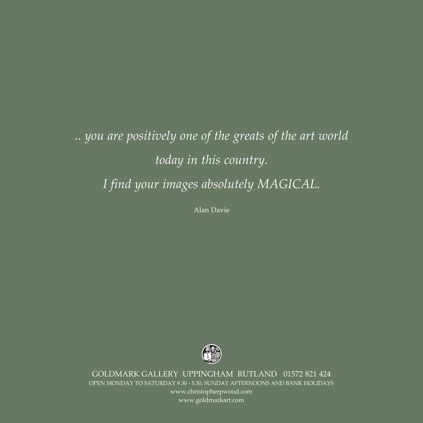 Christopher P Wood - A Ten Year Retrospective