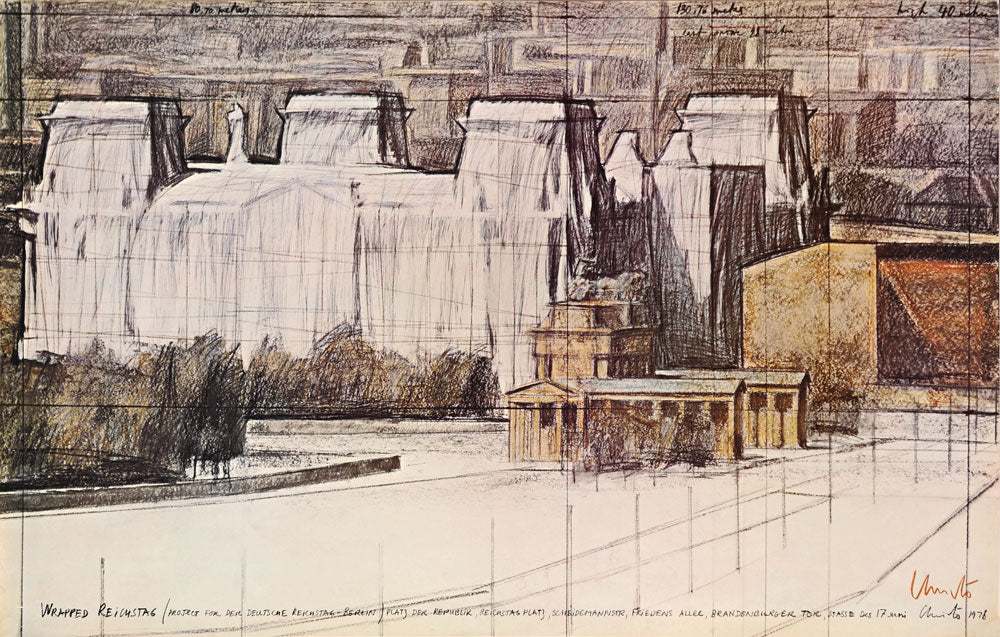 Wrapped Reichstag, Berlin