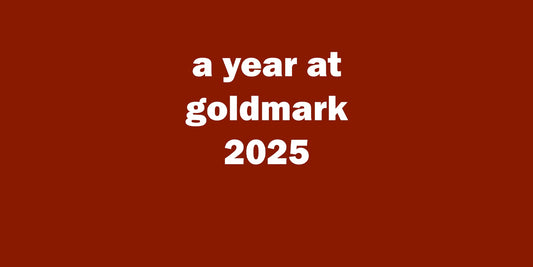 2025 A Year at Goldmark | Best of art, ceramics, films, books & music