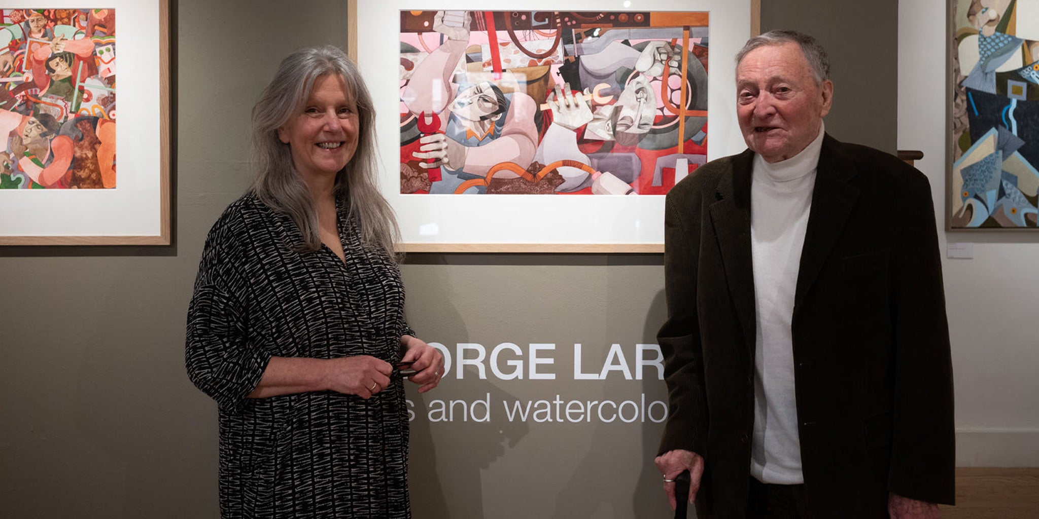 George Large Live Exhibition Walk-Through – Goldmark