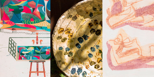 Hockney, Moore and French Slipware