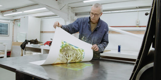 Christopher P Wood Printmaking at the Goldmark Atelier