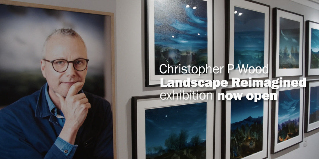 Christopher P Wood Highlights from the Landscape Reimagined art exhibition at Goldmark in Uppingham