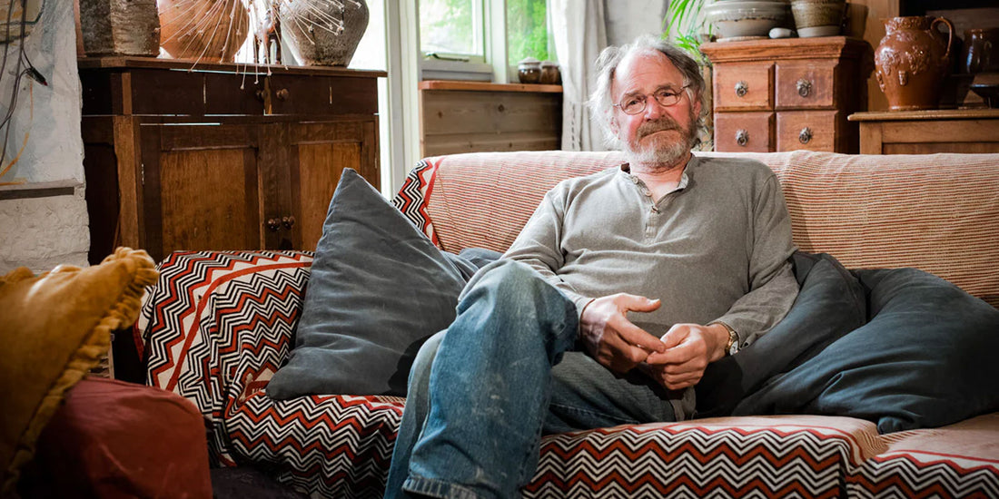 Mike Dodd potter's profile the spirit of making. Mike Dodd pottery for sale from Goldmark