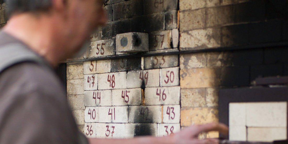 Phil Rogers Firing his Wood Kiln