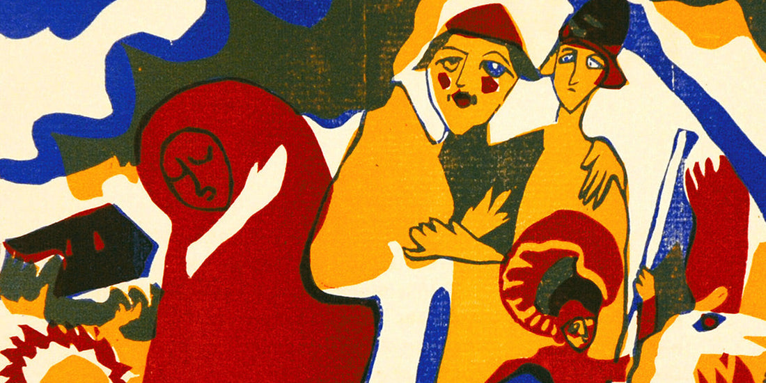 Resonant Colour in Wassily Kandinsky's 'Klänge' Woodcuts