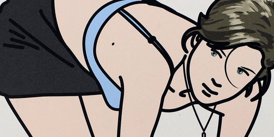 Screenprint Portraits by Julian Opie