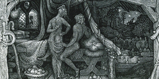 The Intricate and Intimate Engravings of Edward Calvert. Edward Calvert art for sale from Goldmark.