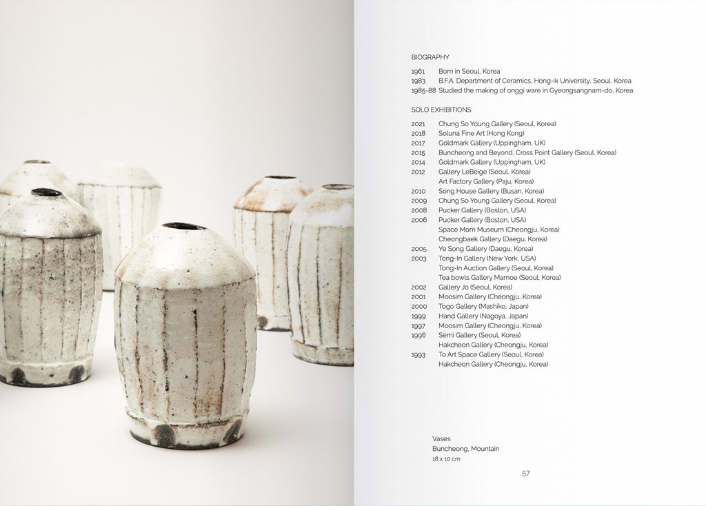 Lee Kang-hyo - Ceramics Monograph 2022 – Goldmark