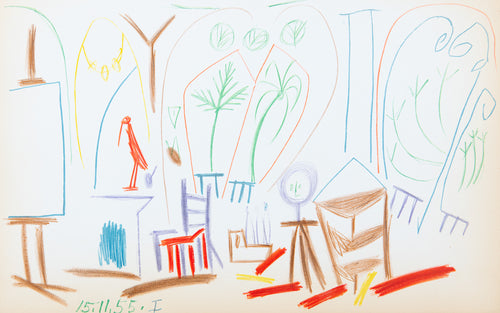 Atelier "La Californie", Cannes 15.11.55 I