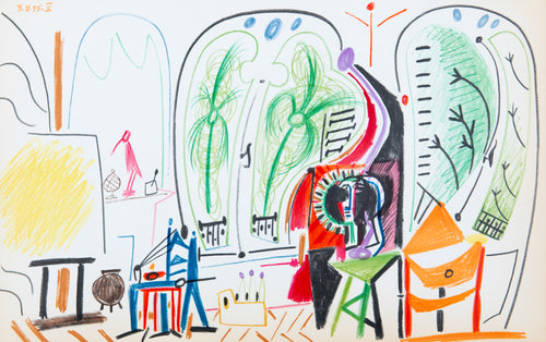 Atelier "La Californie", Cannes 8.11.55 V