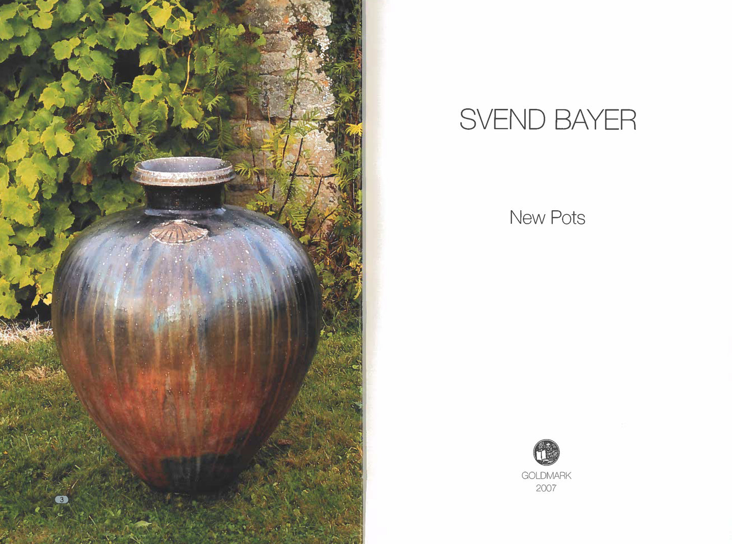 Svend Bayer - New Pots