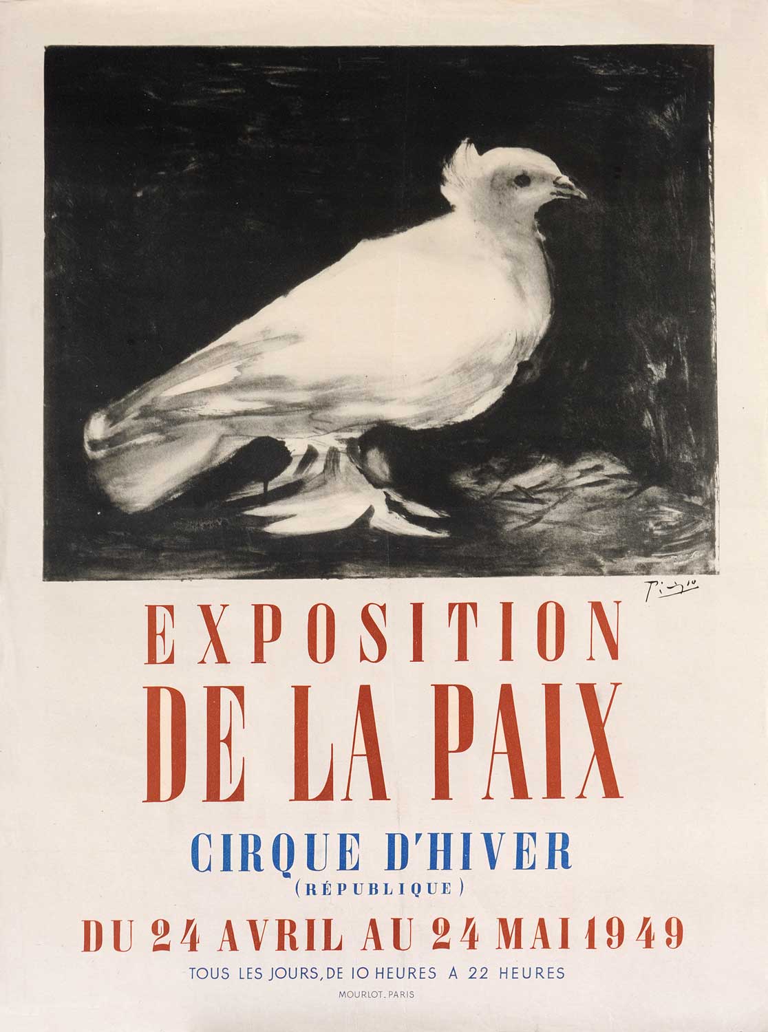 Pablo Picasso Exposition de la Paix – Goldmark