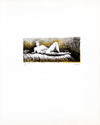 Reclining Girl on Bed