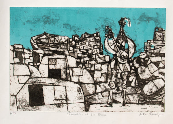 Troubadours at Les Baux