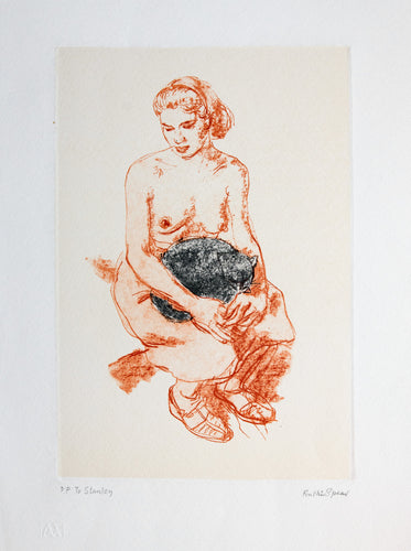 Nude with Black Cat