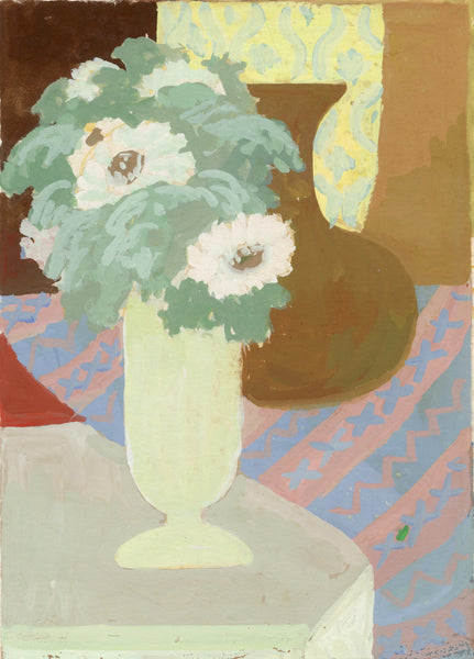Still Life - Dahlias in a Vase