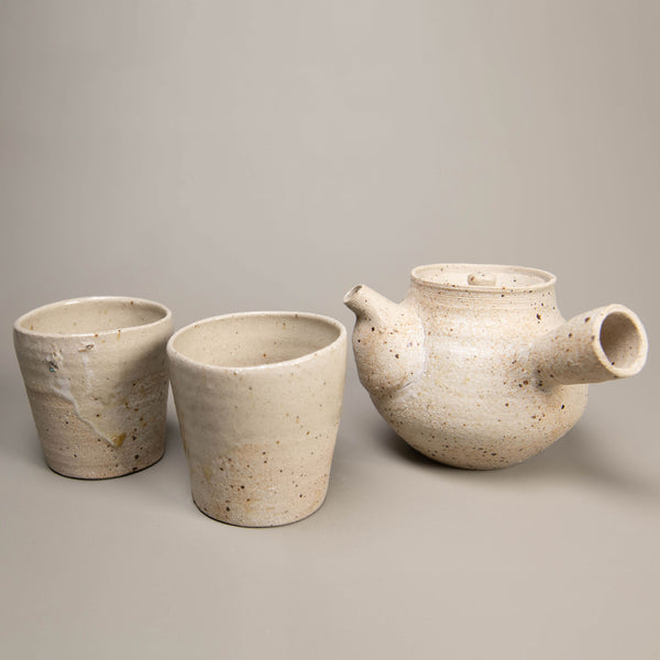 Akiko Hirai Kyusu Teapot with Two Yunomi – Goldmark