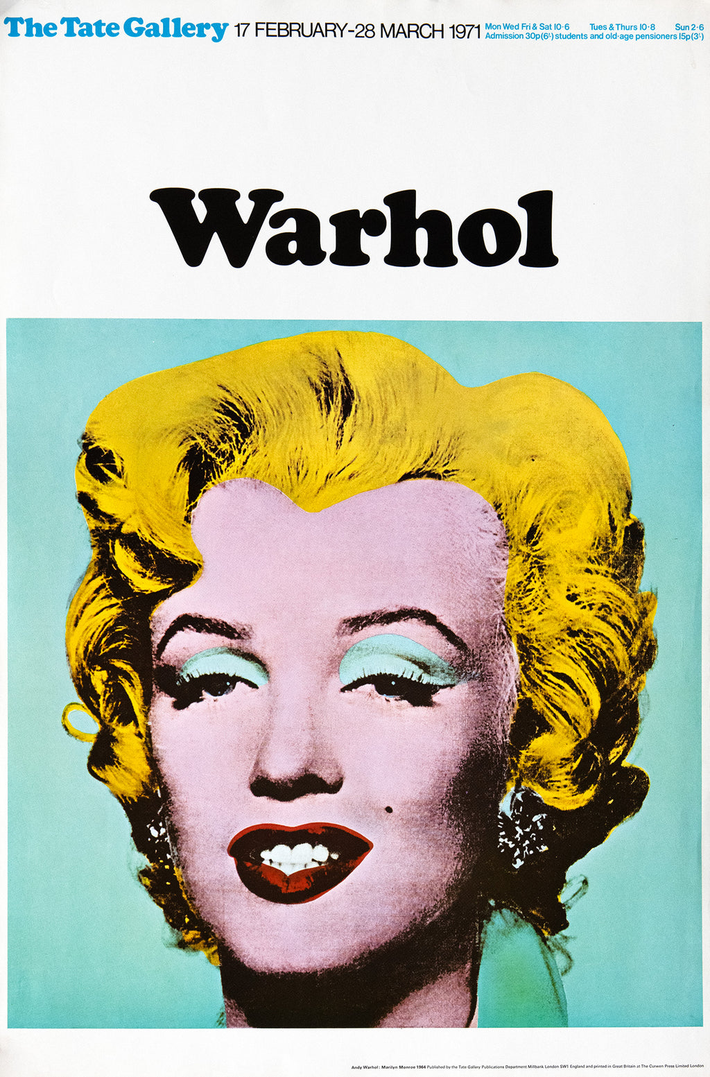 Marilyn - Tate Gallery, London, 1971