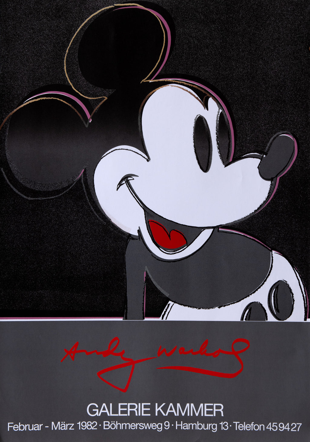 Mickey Mouse, Galerie Kammer, 1982
