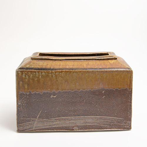 Oblong Press Moulded Bottle