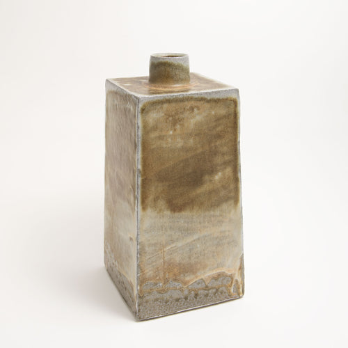 Oblong Press Moulded Bottle