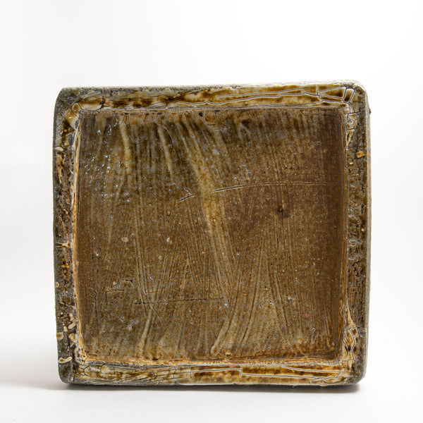 Square Carved Dish