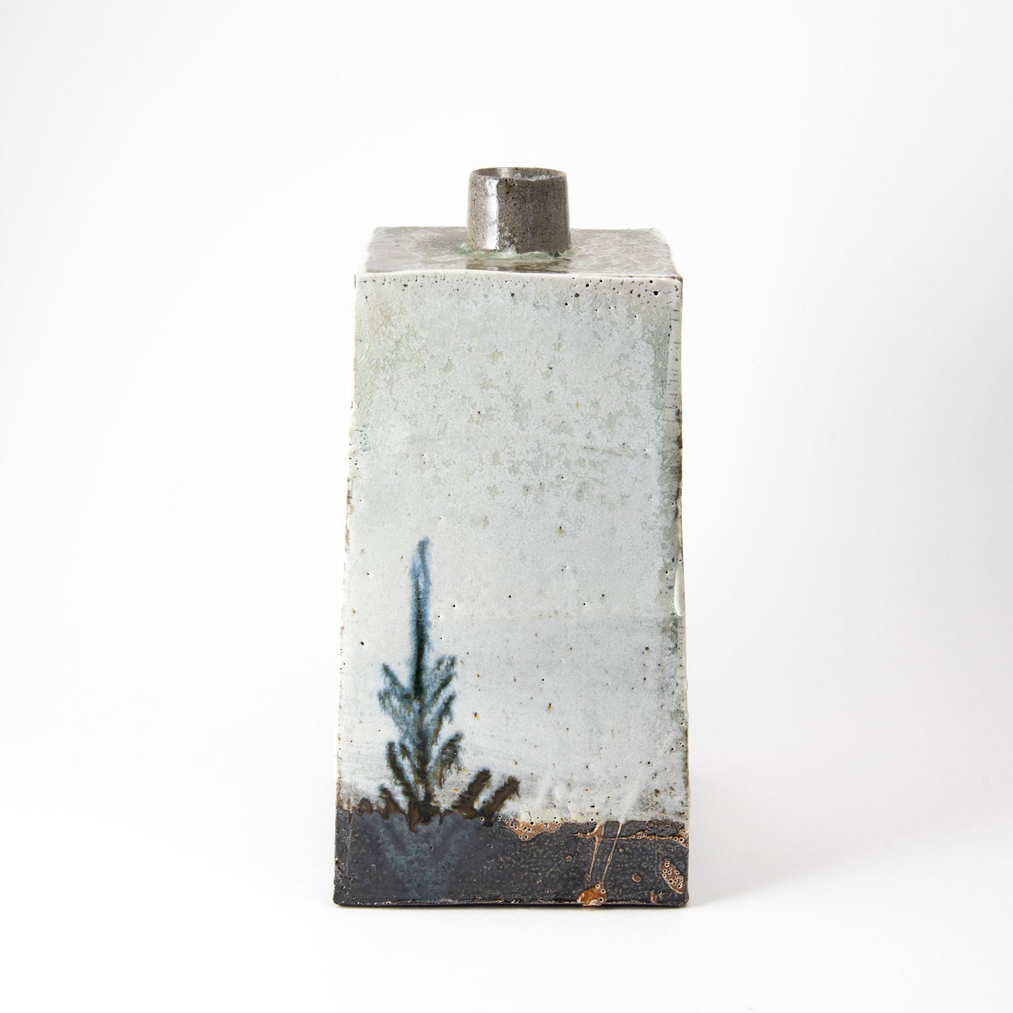 Oblong Press Moulded Bottle
