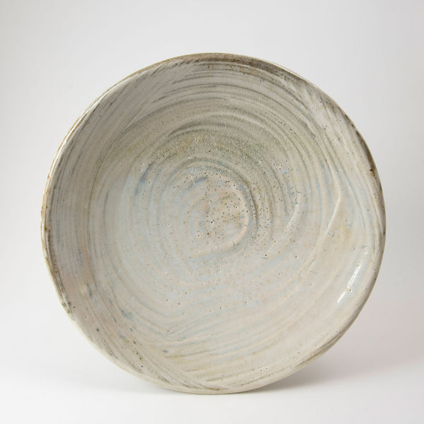 Set of Two Footed Plates