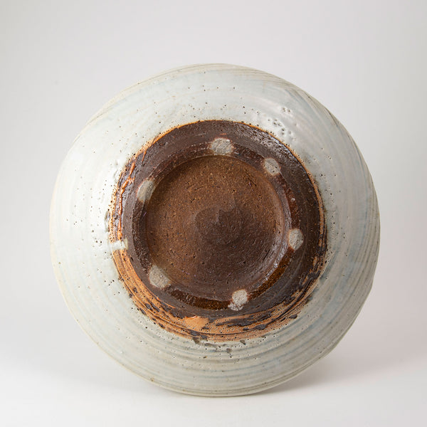 Set of Two Footed Plates