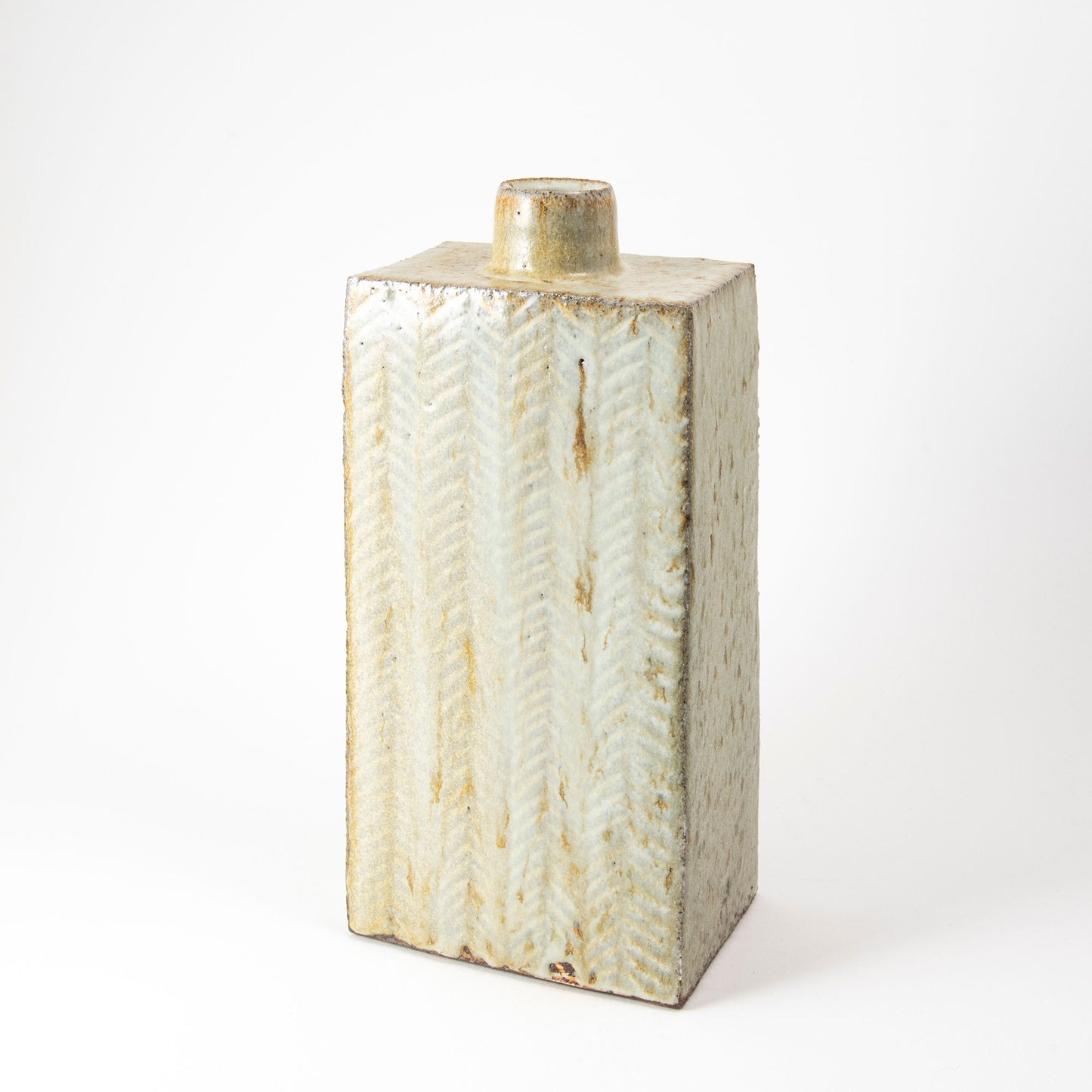 Rectangular Press Moulded Bottle