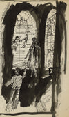 Heathcliff and Catherine Spying on the Lintons
